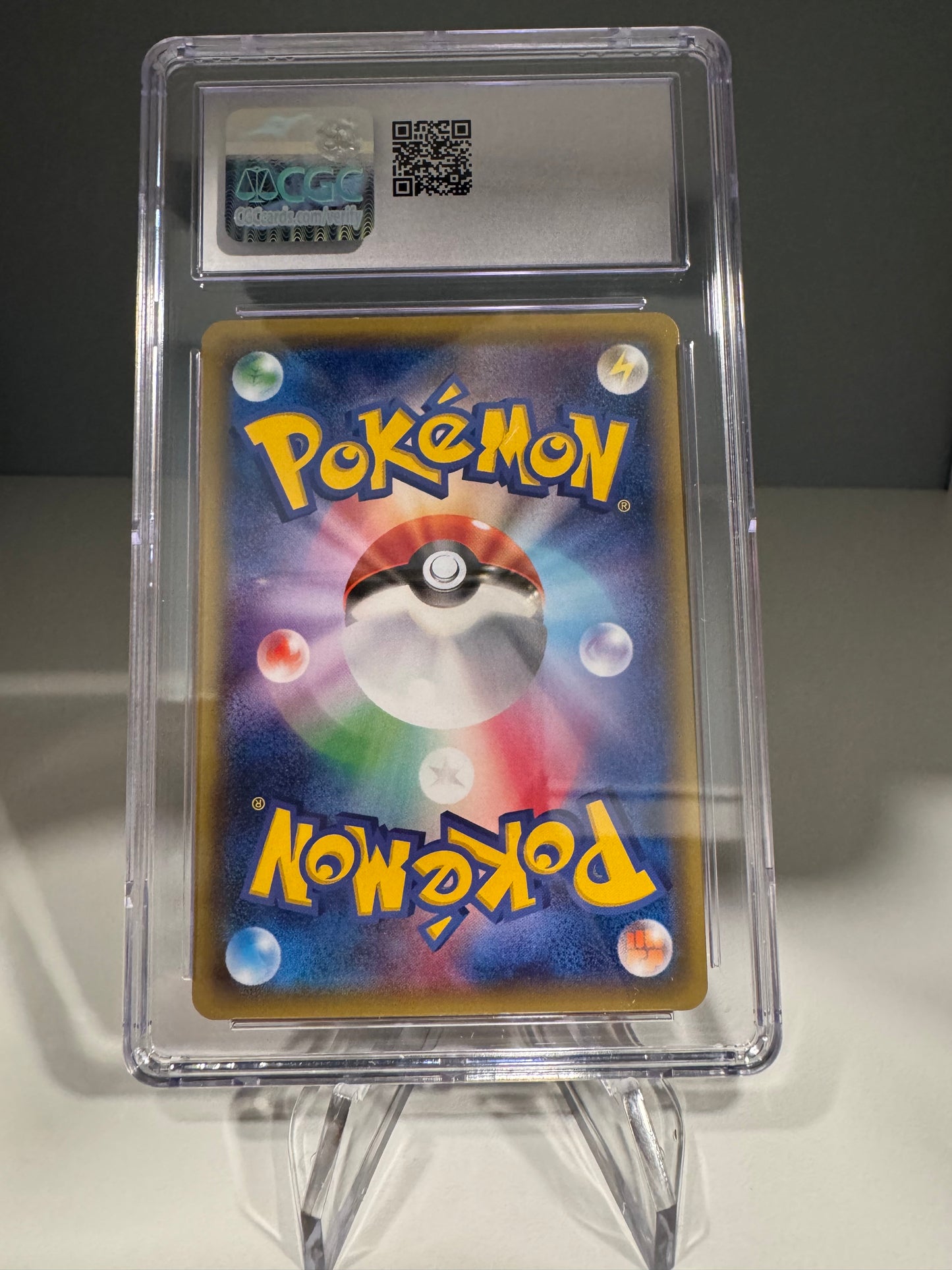 CGC 10 Poncho Wearing Pikachu Mega Campaign Set Promo 203/XY-P Pokemon Japanese