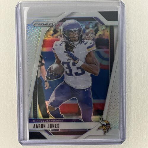 2024 Aaron Jones PRIZM White /35 #186 Mint Vikings