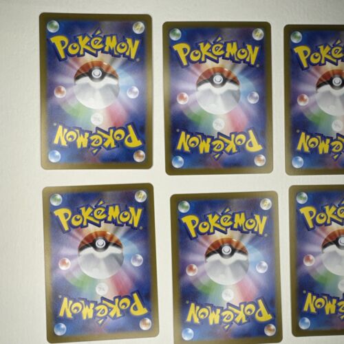 Pokémon Card Terastal Festival 6 Card Lot 2 Poke Balls 4 Ex All Mint