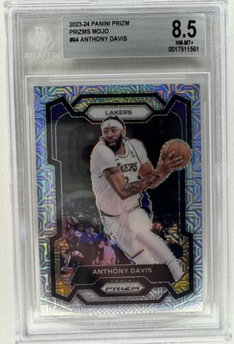 2023-24 Anthony Davis Prizm Mojo /25 #94 BGS 8.5 NM/Mint + POP 1