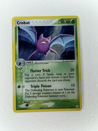 Pokemon CROBAT 3/101 (Reverse Holo Rare) Hidden Legends 🔥