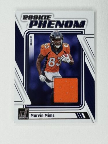 Marvin Mims Rookie Phenom 2023 Patch RC