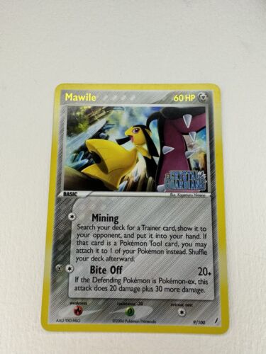 Mawile 9/100 Holo Rare EX Crystal Guardians Vintage Pokemon 134