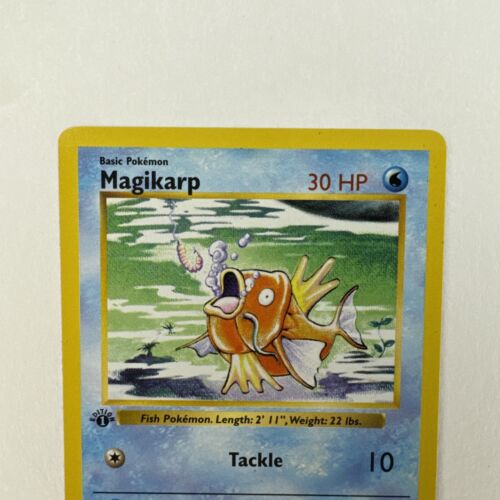 Pokémon Magikarp 1st Edition Uncommon Shadowless 35/102 Base Set WOTC