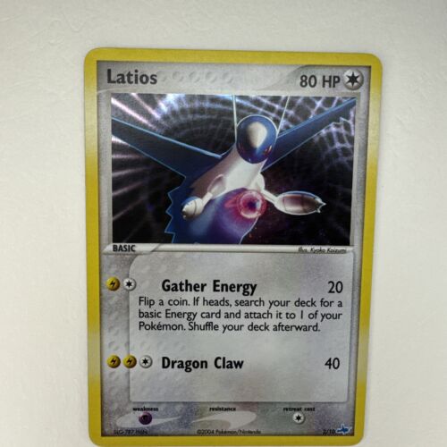 Pokemon Latios 2/10 Ex Trainer Kit 1: Latias & Latios Holo TCG