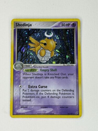 SHEDNINJA HOLOGRAPHIC HOLO 14/107 -Pokemon Card 2005 Very Rare