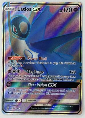 2019 Latios GX Pokemon Unified Minds Full Art Latios GX 223/236