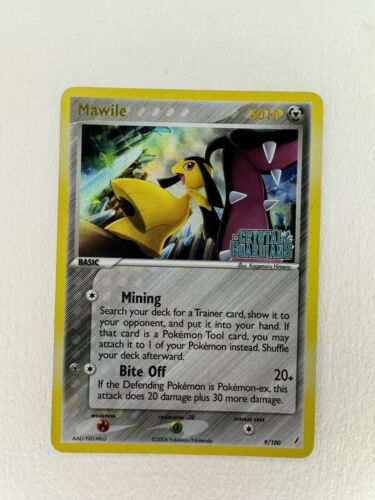 Mawile 9/100 Holo Rare EX Crystal Guardians Vintage Pokemon 134