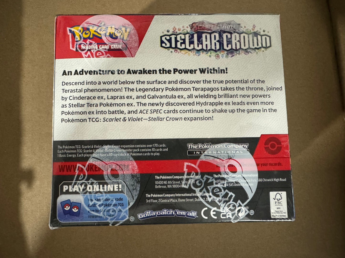 Stellar Crown Booster Box - Factory Sealed