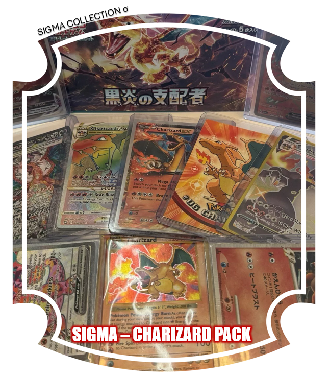 SIGMA - POKEMON MYSTERY CHARIZARD PACK