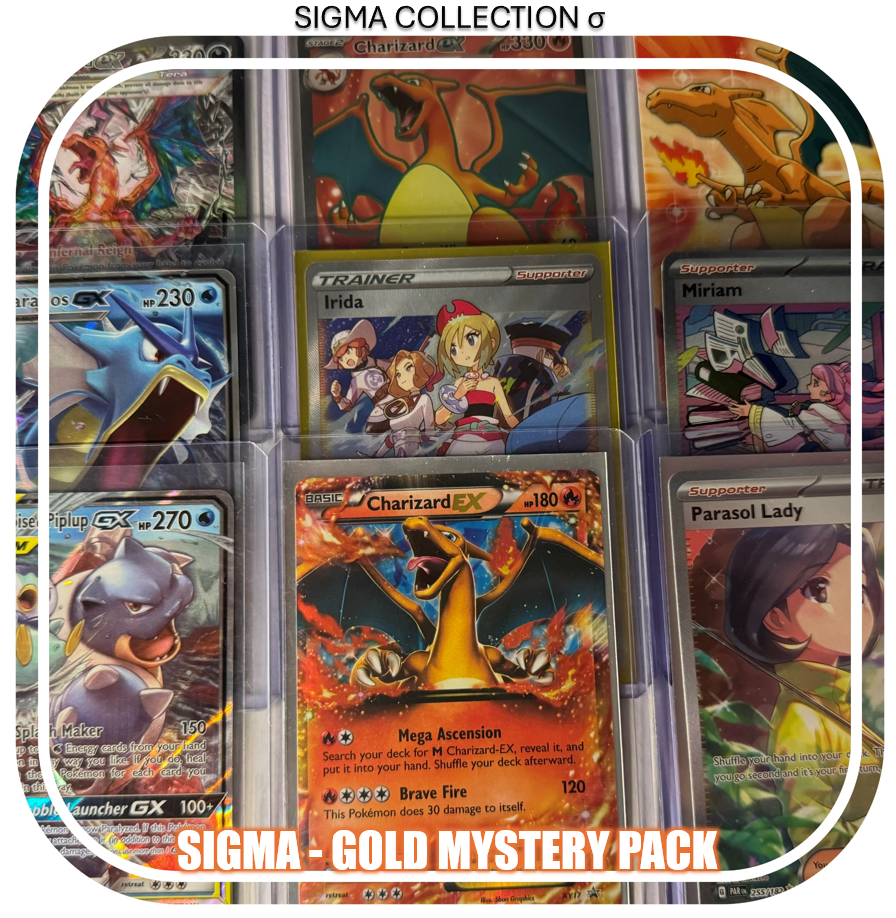 SIGMA - POKEMON MYSTERY PACK GOLD!